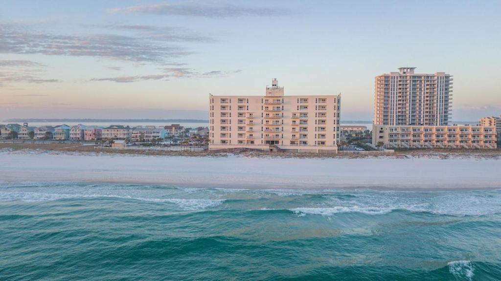 Ocean Front Penthouse Suite Panoramic Views Of Gulf,Pensacola Beach,Pier, & Bay Exterior photo
