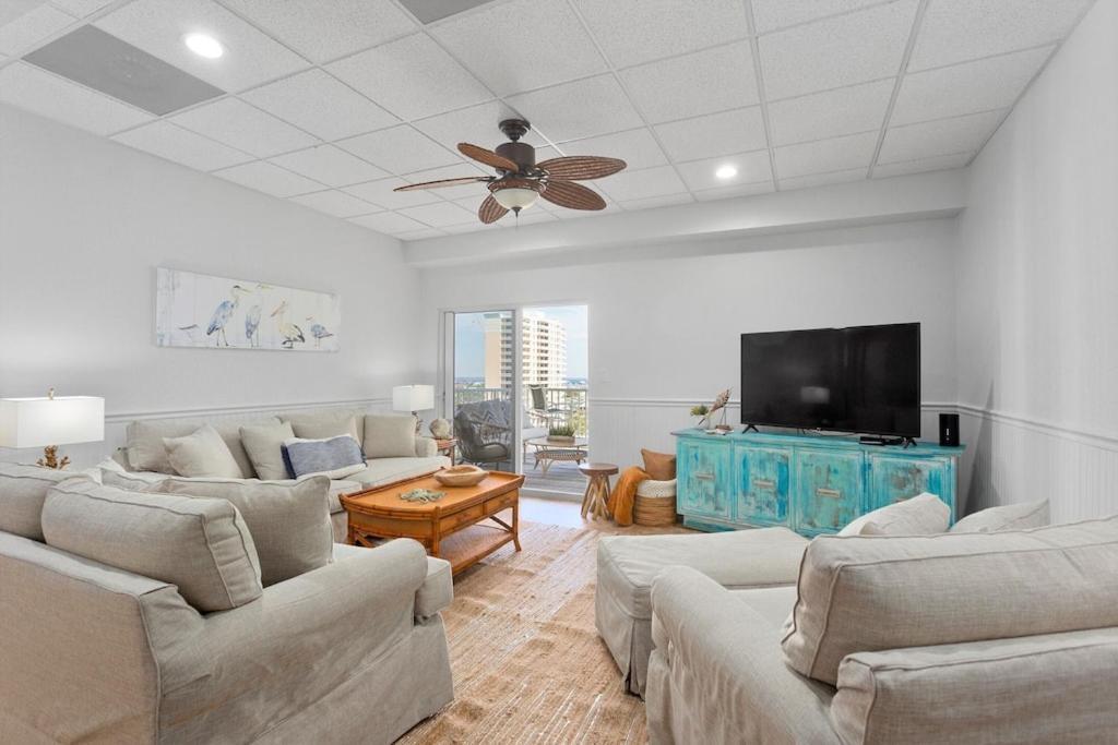Ocean Front Penthouse Suite Panoramic Views Of Gulf,Pensacola Beach,Pier, & Bay Exterior photo